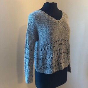 Gray‎ Vince Handknit Sweater S